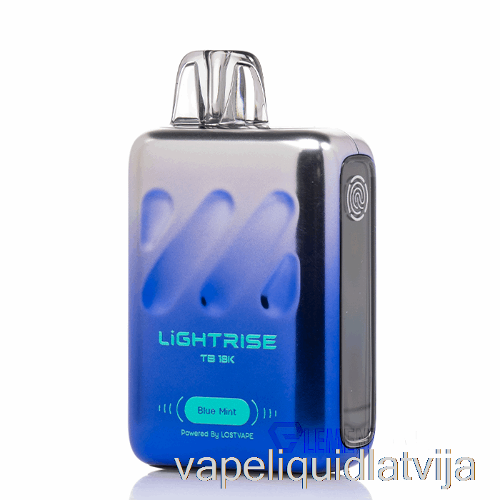 Pazudis Vape Lightrise Tb 18k Vienreiz Lietojams Zils Piparmētru Vape šķidrums